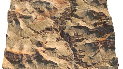 Grand Canyon 3d Model