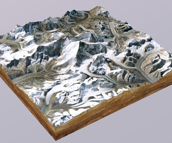 Mount Everest 3D Model In Environment 3DExport | atelier-yuwa.ciao.jp