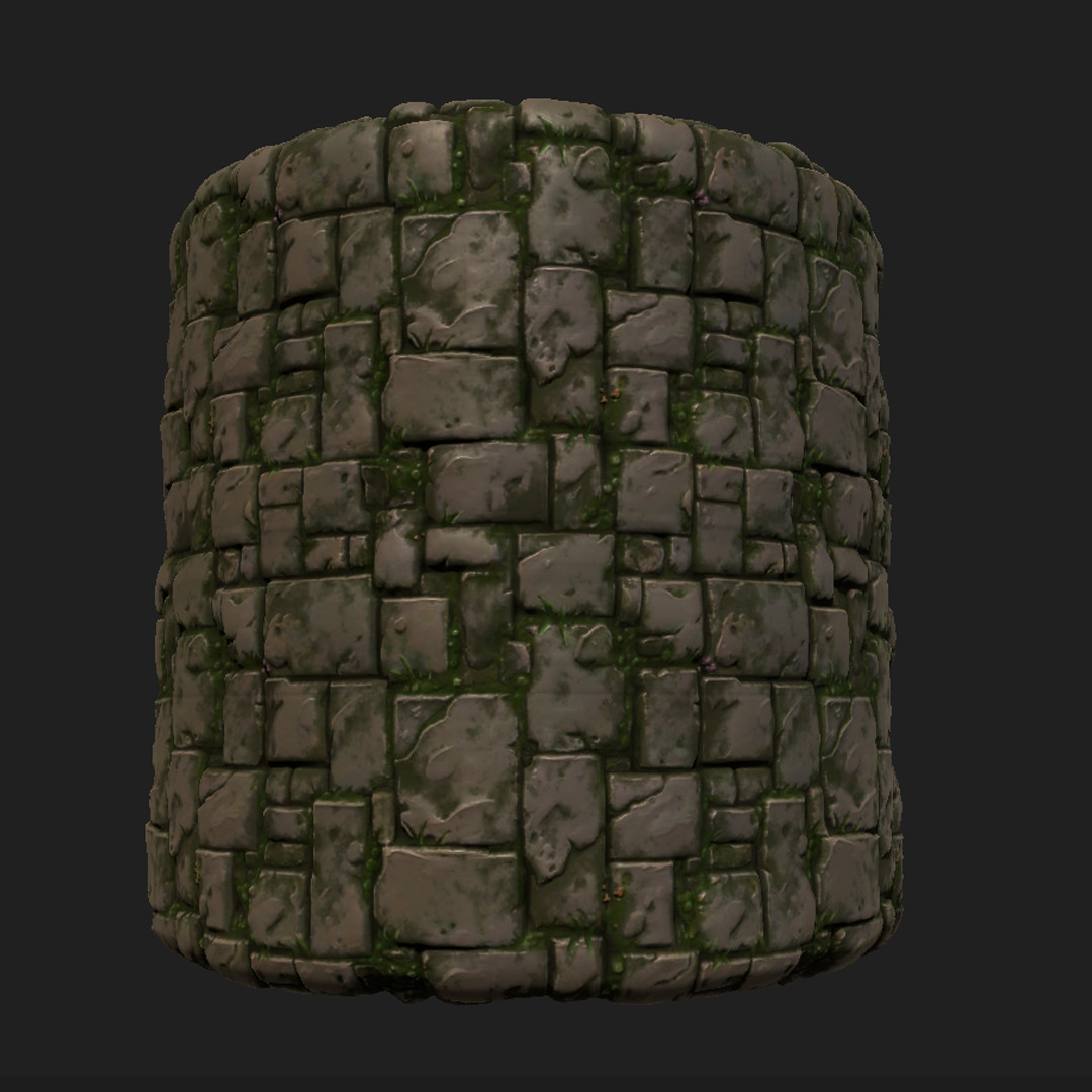 ArtStation - Stylized Wall Materials - Substance Painter | Resources