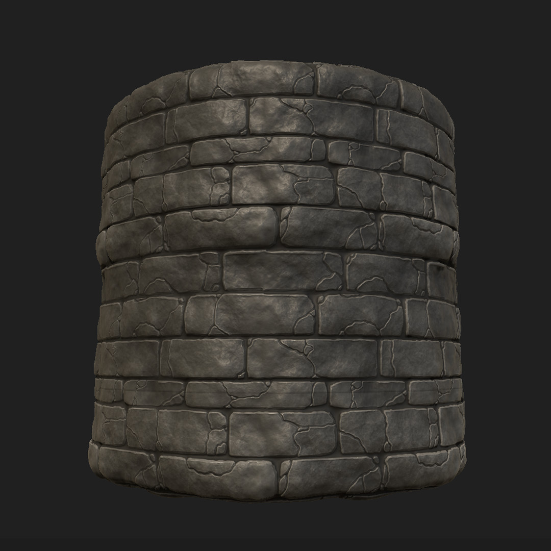 ArtStation - Stylized Wall Materials - Substance Painter | Resources