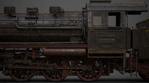The locomotive steam