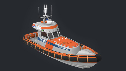 KNRM Valentijn Class - 3D Model