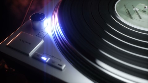 Turntable VJ Loops