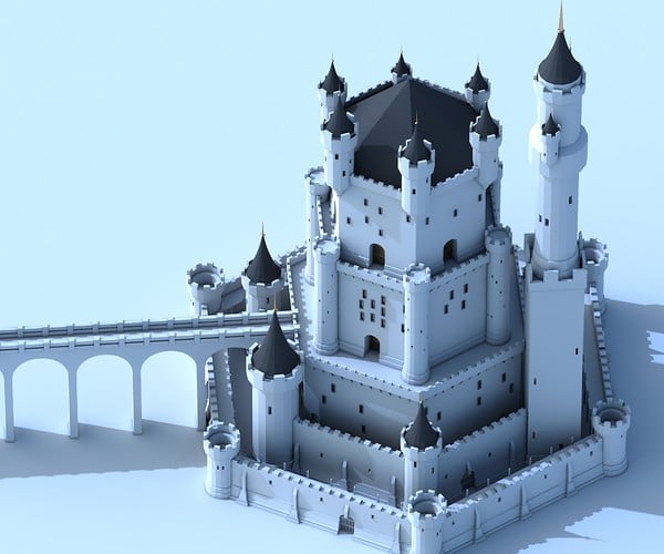 ArtStation - Fantasy Castle 006 | Resources