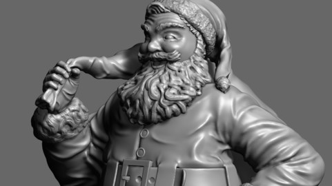 Santa Claus Figurine