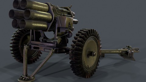 Nebelwerfer 3d model