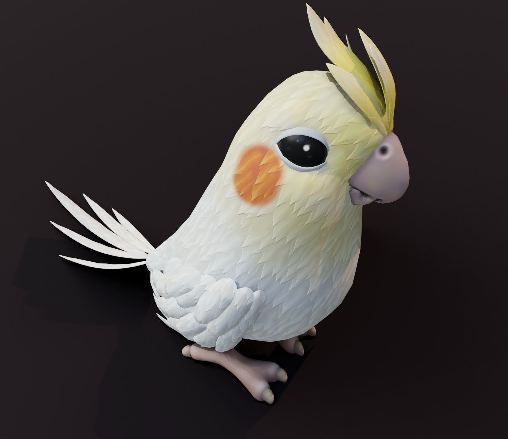 ArtStation - Cartoon Parrot Bird 3D Model | Game Assets