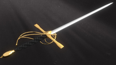 Rapier low poly