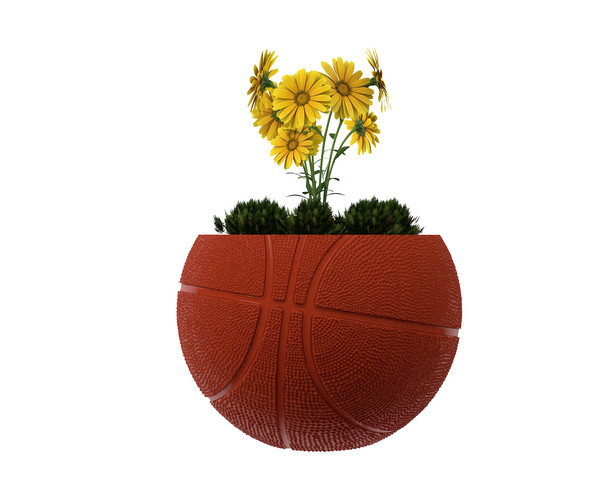 ArtStation BasketBall Vase Plant Resources