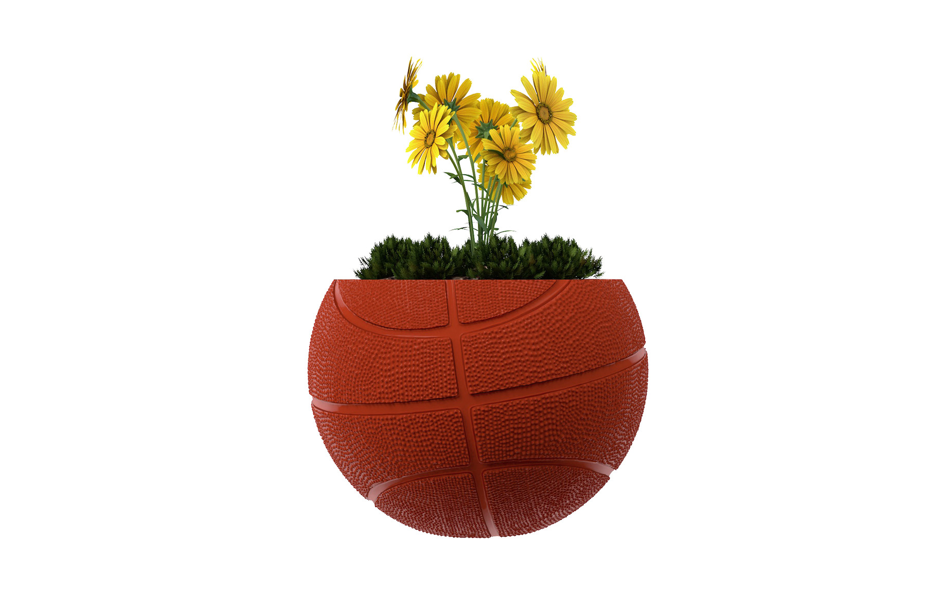 ArtStation BasketBall Vase Plant Resources