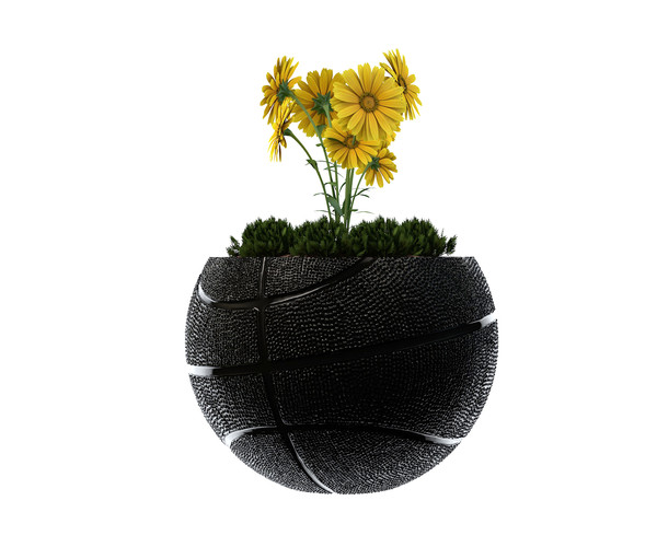 ArtStation BasketBall Vase Plant Resources