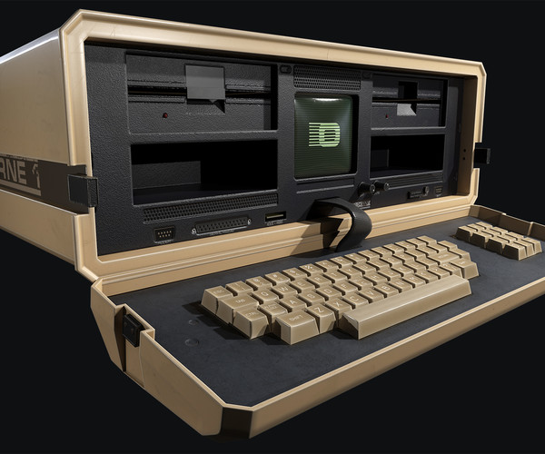 ArtStation - Retro PC Osborne 1 | Game Assets