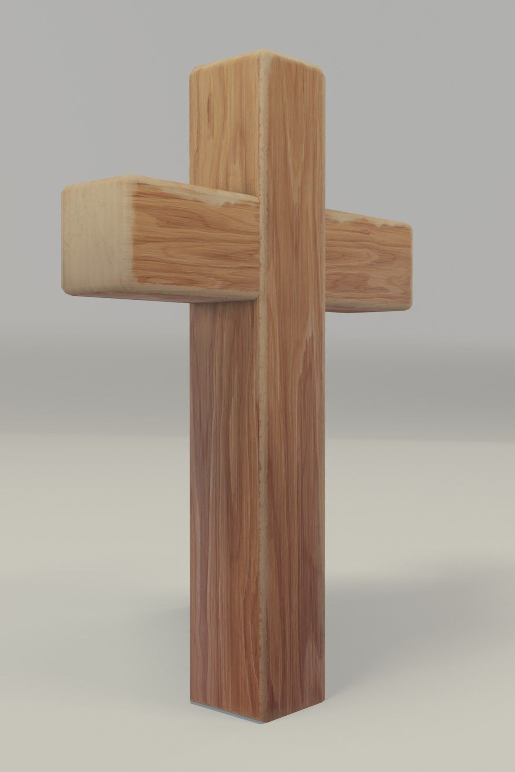 ArtStation - Wooden Cross 3D Model | Game Assets