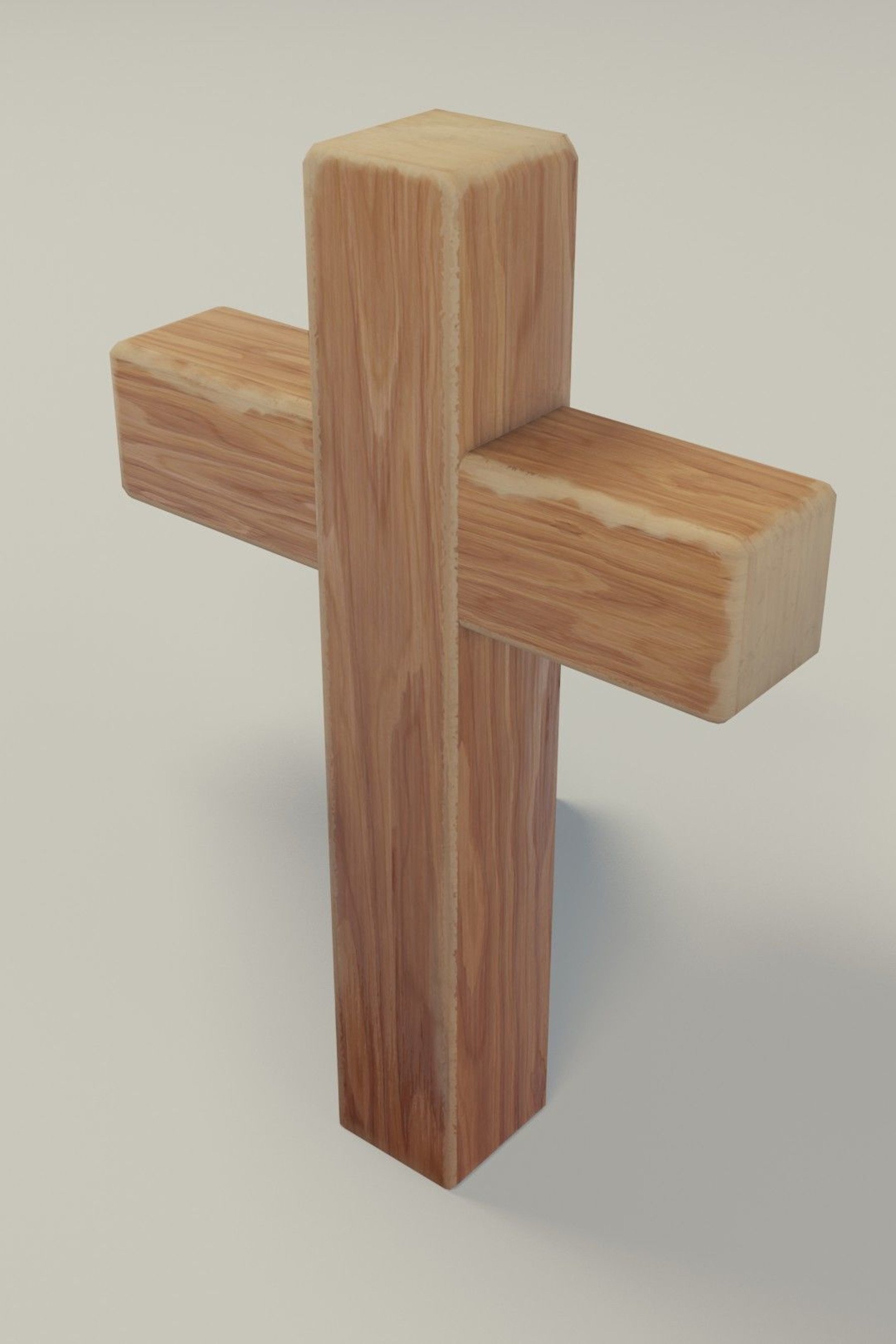 ArtStation - Wooden Cross 3D Model | Game Assets