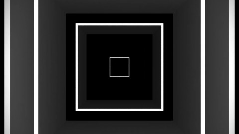 3D Video Mapping - Vj Loop video. Optical illusions with geometric objects.