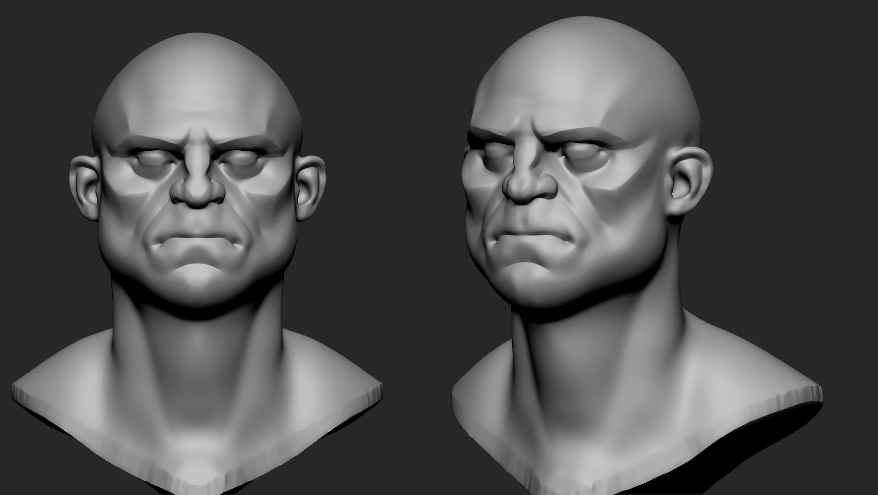 ArtStation - Stylized Male Head Basemesh | Resources