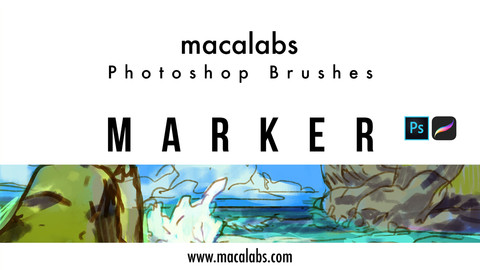 MACALABS_Marker. Photoshop Brush