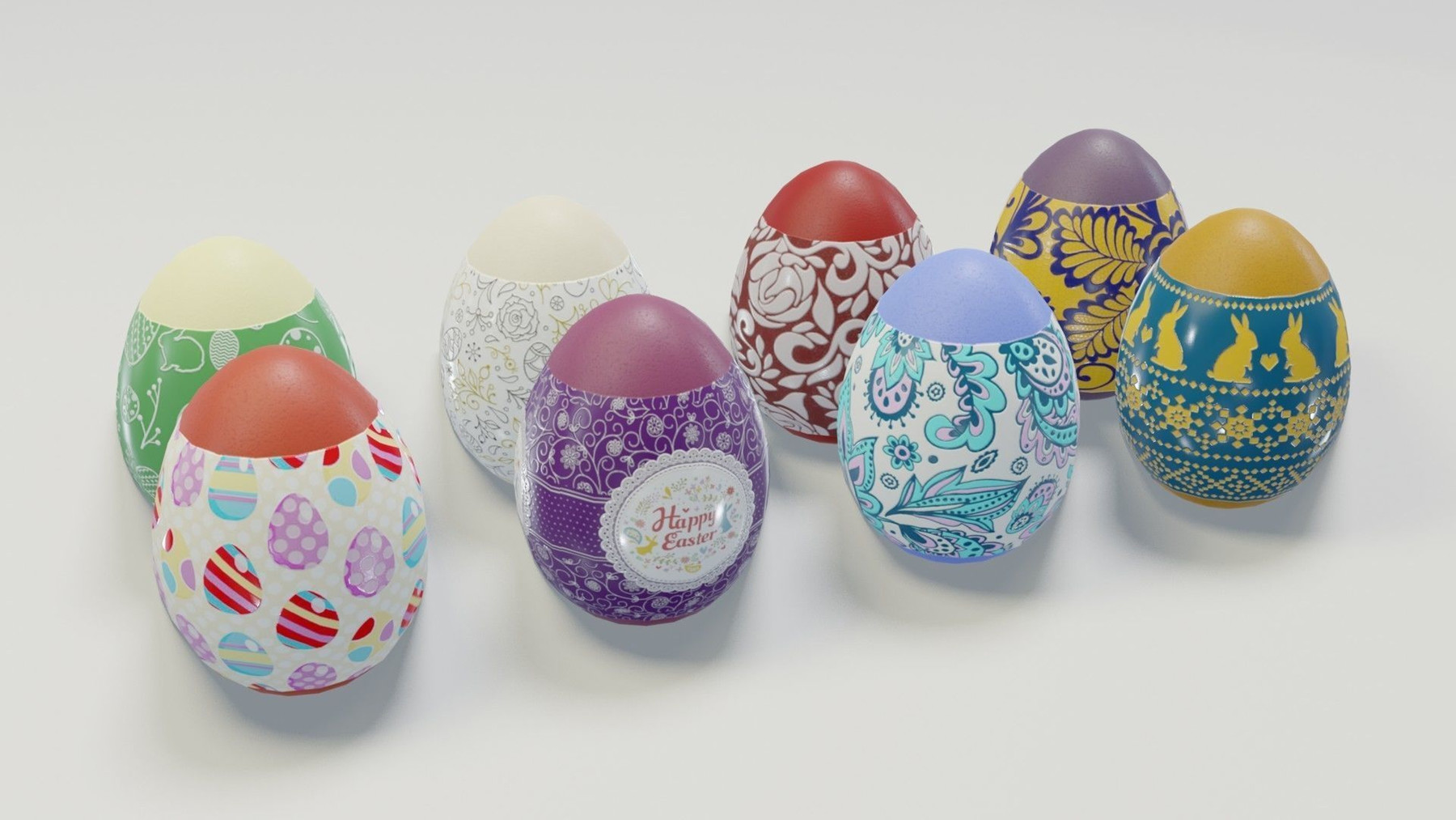 Artstation Easter Eggs 3d Model Resources 