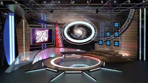 Virtual TV Studio Talkshow 1