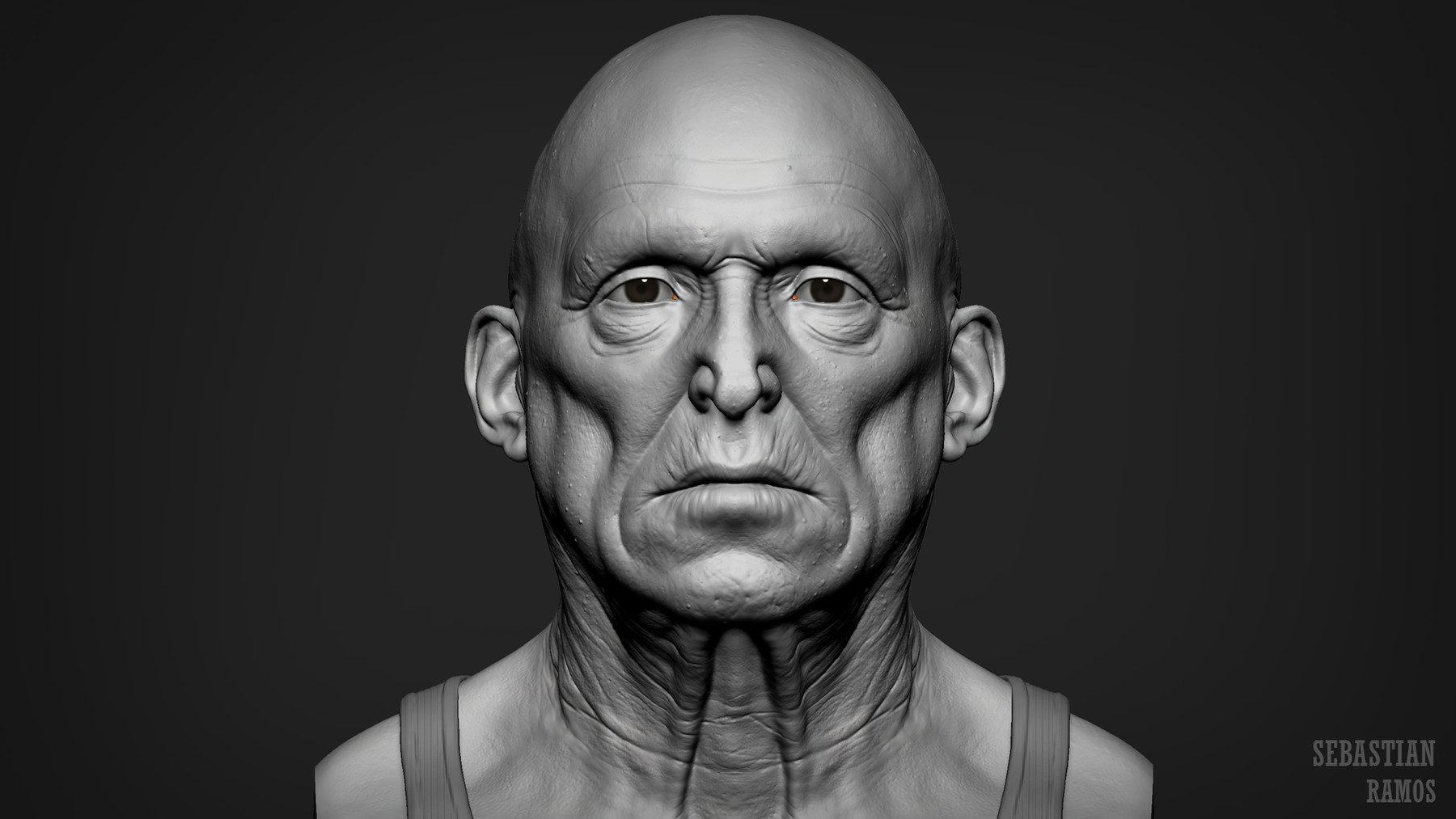 ArtStation - Male Head - Old Man | Resources