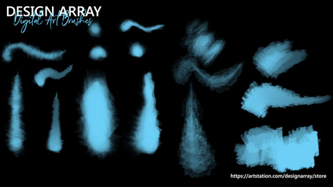 Design Array Painterly and Texture Brushes  V.0
