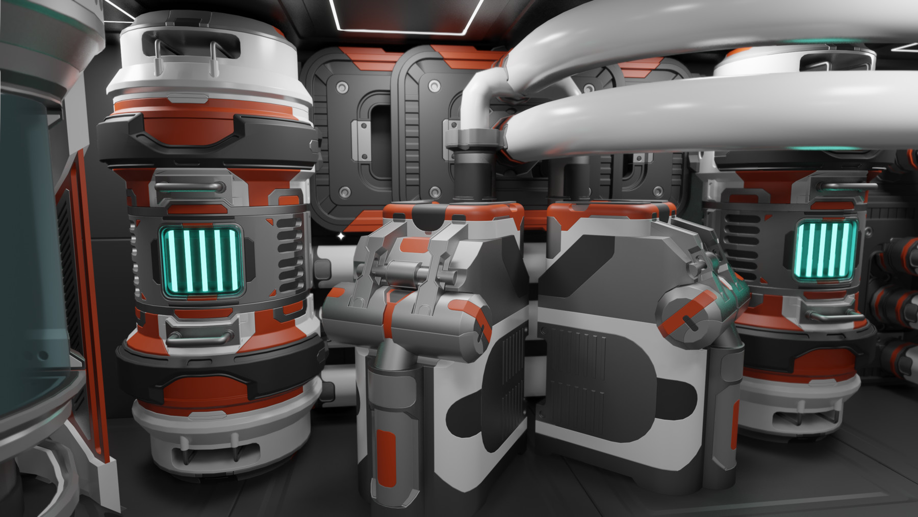 ArtStation 13 Sci Fi 3D Models Props Asset Pack Resources ArtStation 13 Sci Fi 3D Models Props Asset Pack Resources