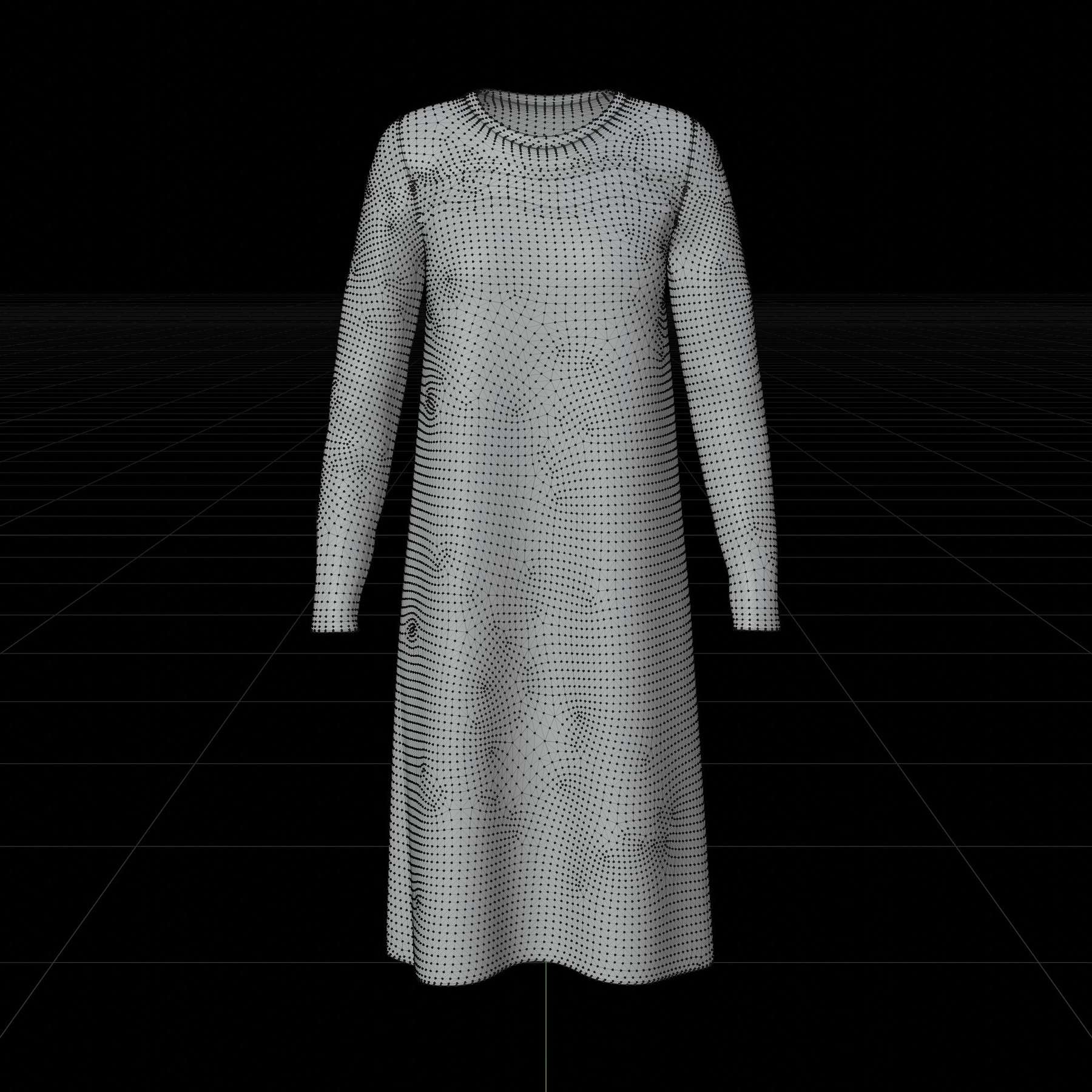 ArtStation - Sheath dress - 2 Different textures female dress 3D Model ...