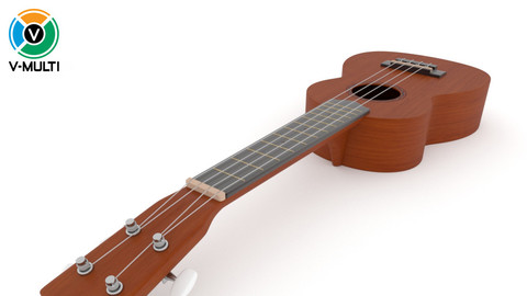 3D Model: Ukulele