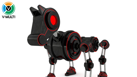 3D Model: Geom Robot Dog