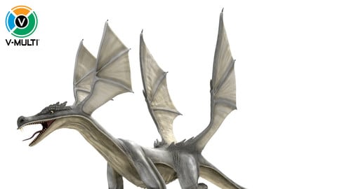 3D Model: Dragon Rigged