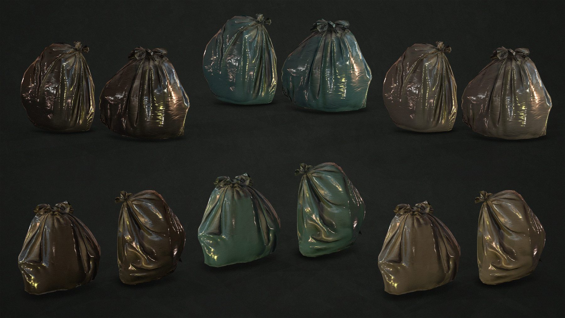 ArtStation - Trash Bags