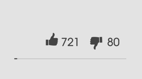 like dislike Animation