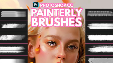 Painterly Brushes for Photoshop