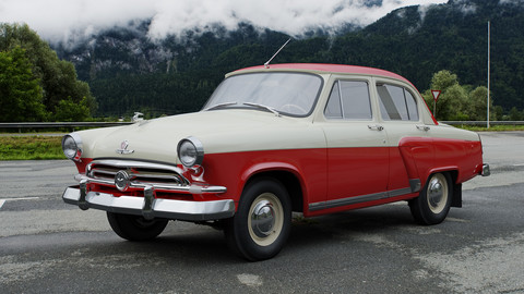 GAZ-M21 Volga 1956