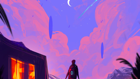 On The Hills - Digital Print