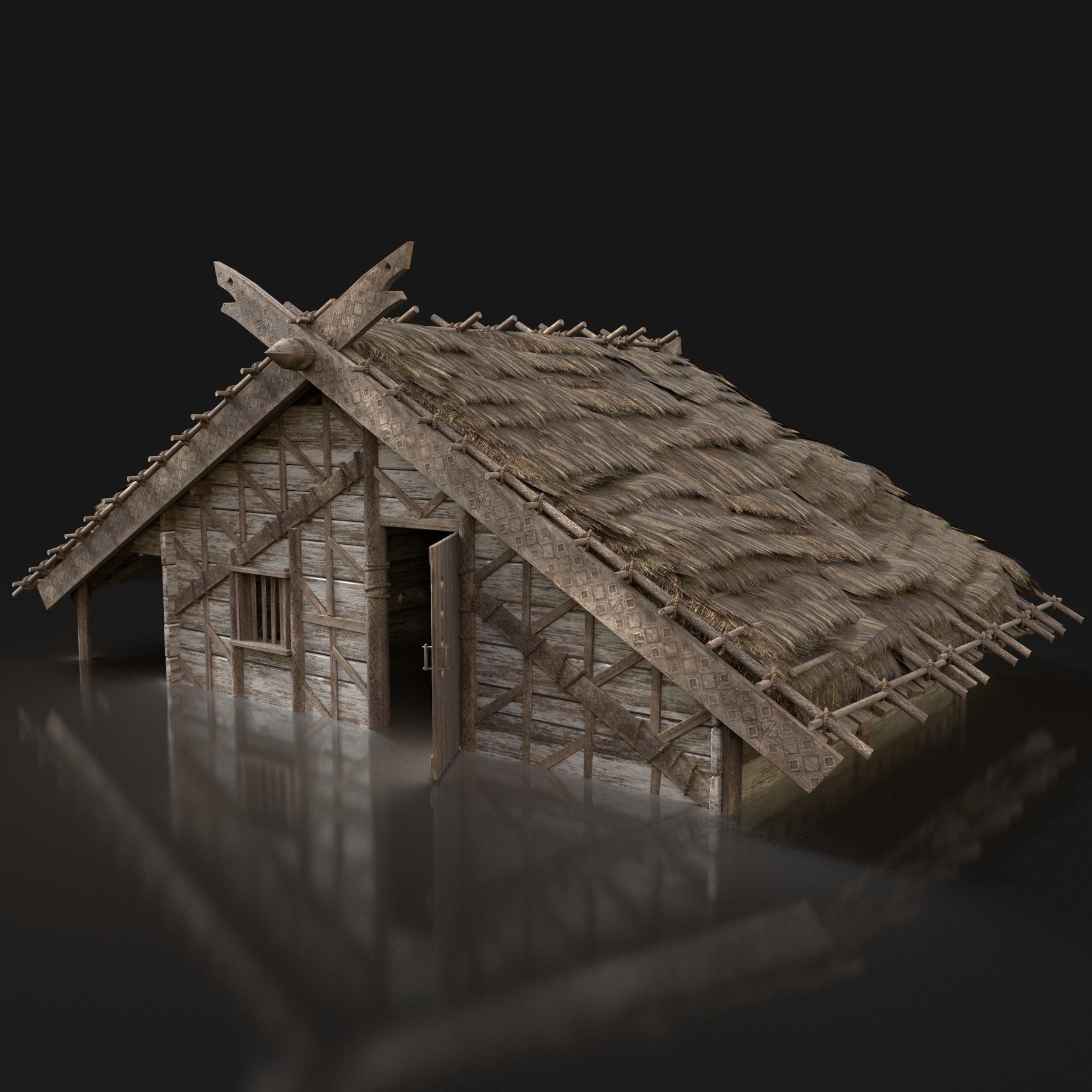 ArtStation AAA NEXTGEN VIKING MEDIEVAL NORSEMAN VILLAGE BUILDING