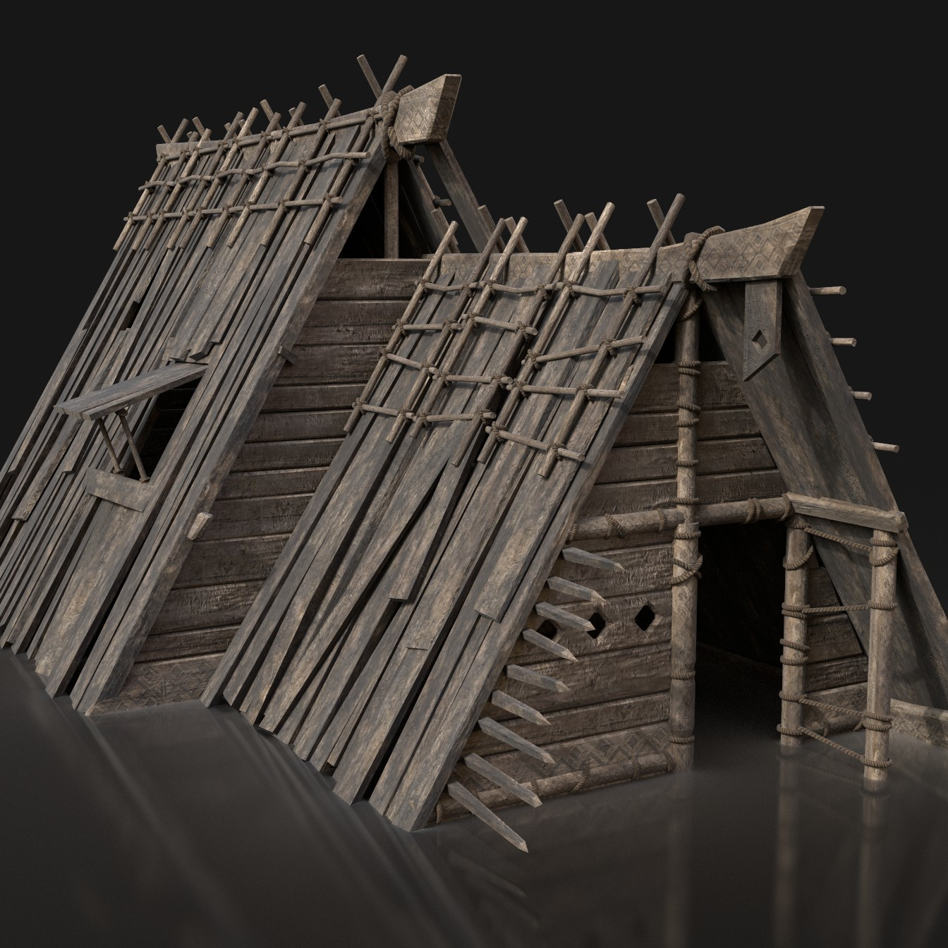 ArtStation AAA NEXTGEN VIKING MEDIEVAL NORSEMAN VILLAGE BUILDING