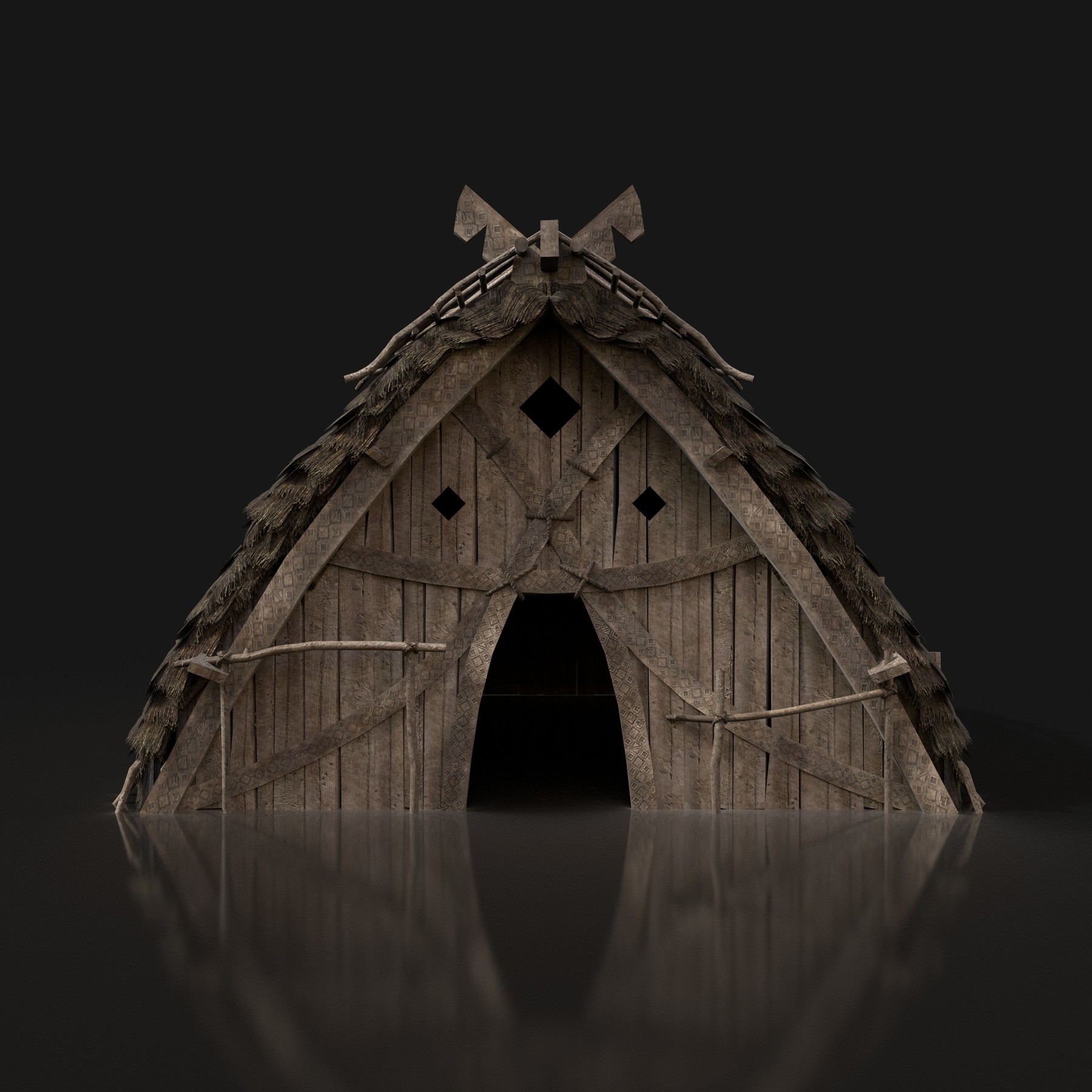 ArtStation AAA NEXTGEN VIKING MEDIEVAL NORSEMAN VILLAGE BUILDING
