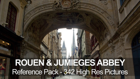 Rouen & Jumieges abbey reference pack