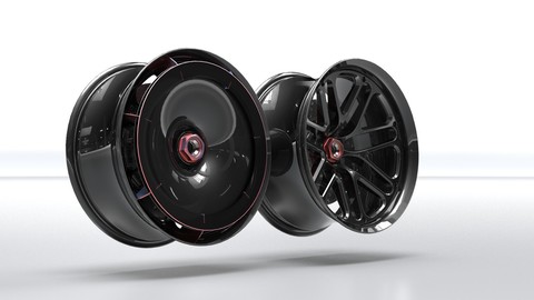 Wheel Design 1.0: Narrows & Wides with front Turbo Fans.