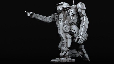 BATTLETECH Javelin JVN-10N 3D print model
