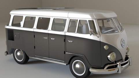 ArtStation - Volkswagen T1 | Resources