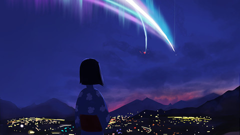 Your Name Fanart (Digital Painting)