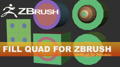 Fill Quad Zbrush IMM Brush