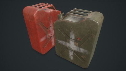 Jerrycan / Canister Realtime PBR