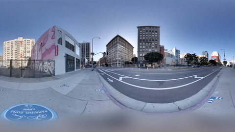 Dountown Los Angeles HDRI 7k 16bit