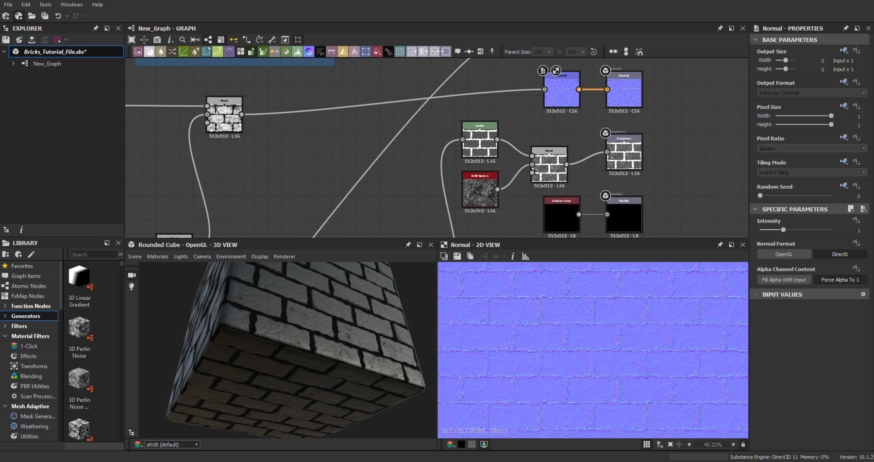 ArtStation - Substance Designer - Bricks | Tutorials