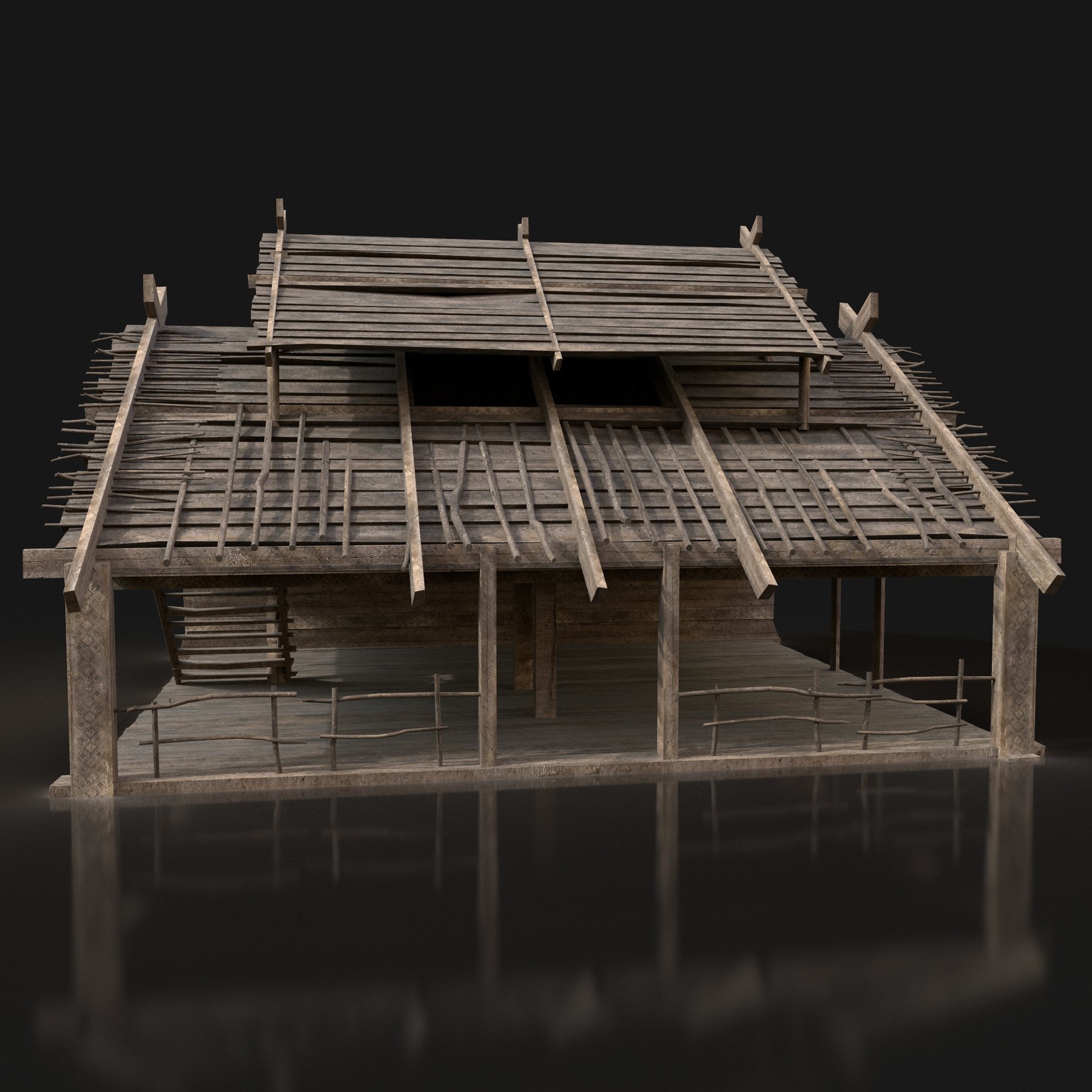 ArtStation Smithy Blacksmith Norseman Village Next Gen