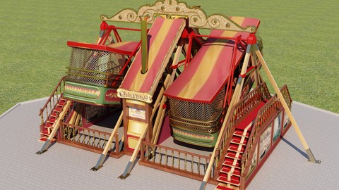 Carters Steam Fair 3D model