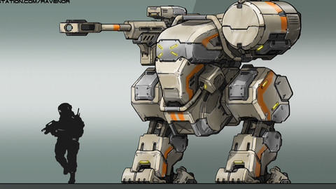Mecha/robot full concept